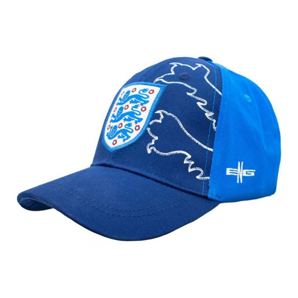 England FA Childrens/Kids Baseball Cap / Navy/Royal Blue